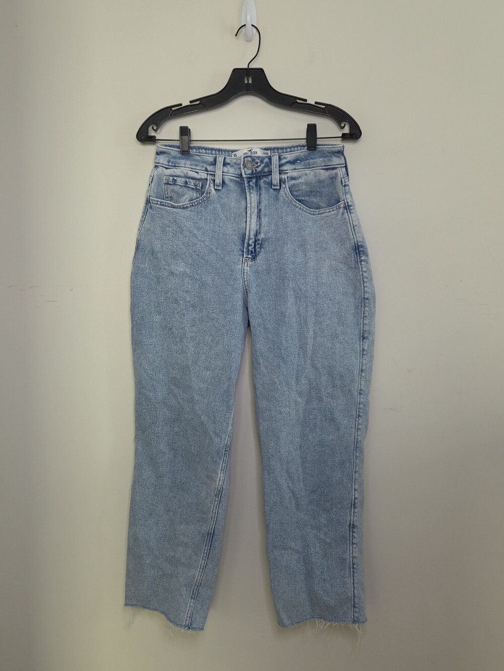 Women's Hollister Curvy Ultra High Rise Vintage Straight Jeans Sz 29